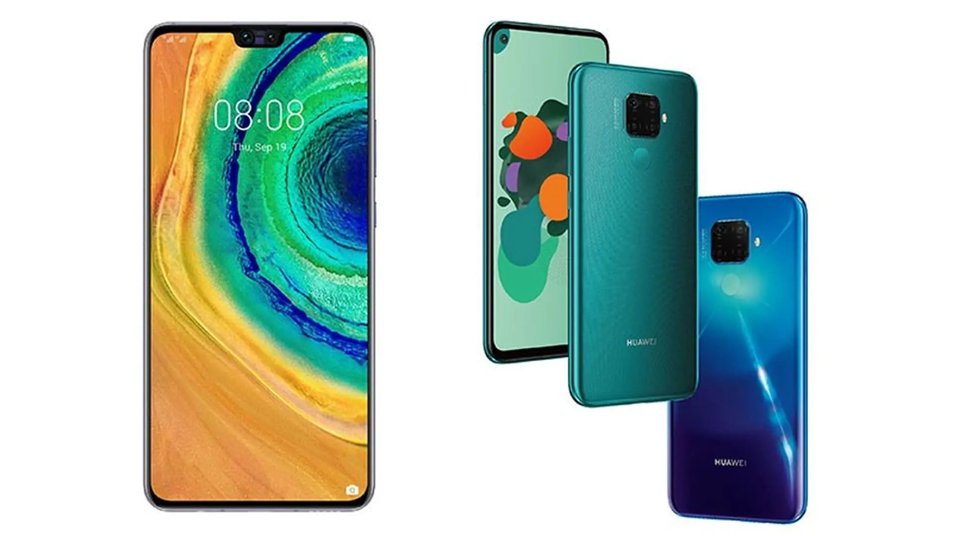 Hình ảnh Huawei Mate 30 và Mate 30 Lite tiếp tục xuất hiện