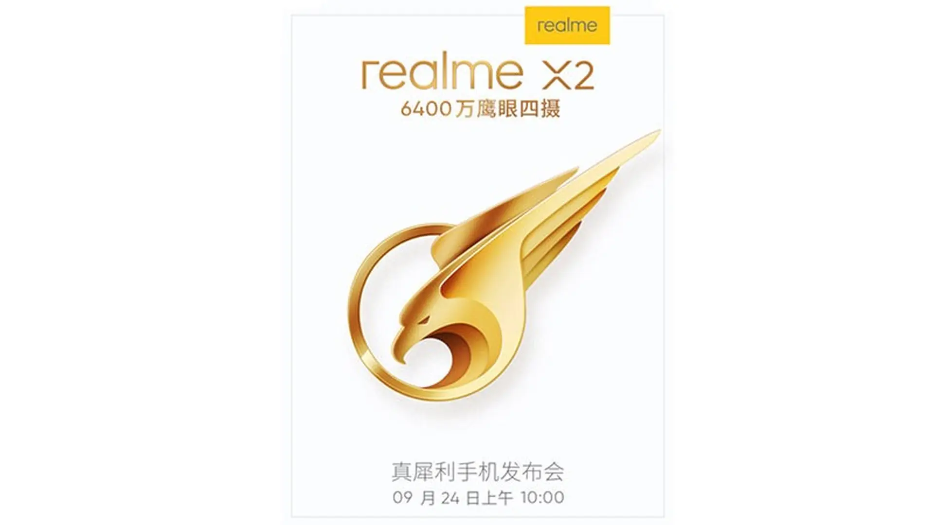 Realme X2 sẽ ra mắt vào ngày 24 tháng 9