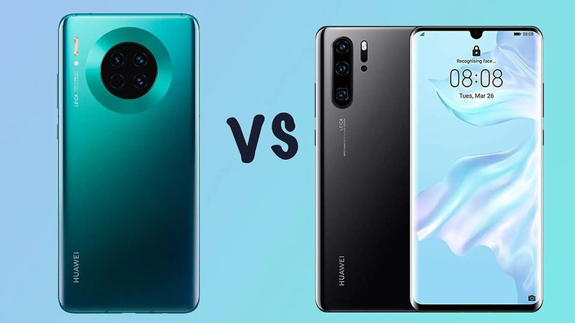 So sánh cụm camera Huawei P30 Pro và Mate 30 pro