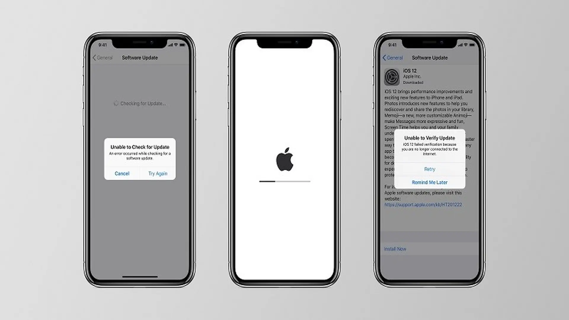 Cách kiểm tra lỗi cập nhật thất bại của iOS