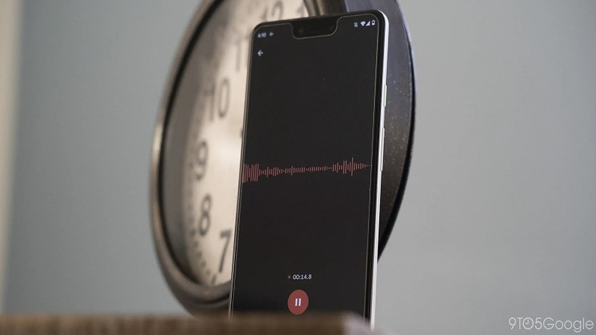 Đây chính là ứng dụng Recorder được cài đặt sẵn trên Pixel 4