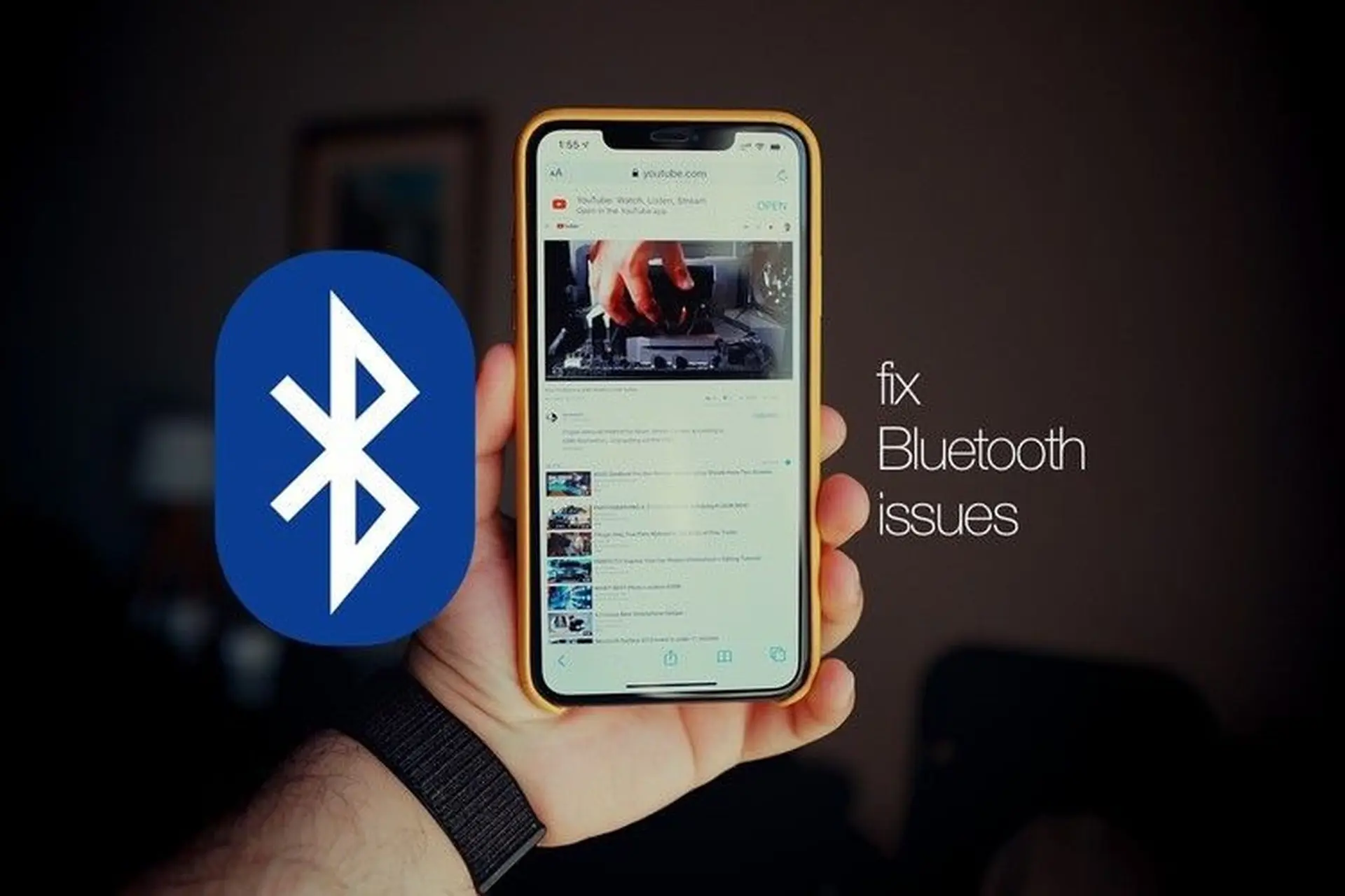 Hướng dẫn sửa lỗi bluetooth iphone không tìm thấy thiết bị