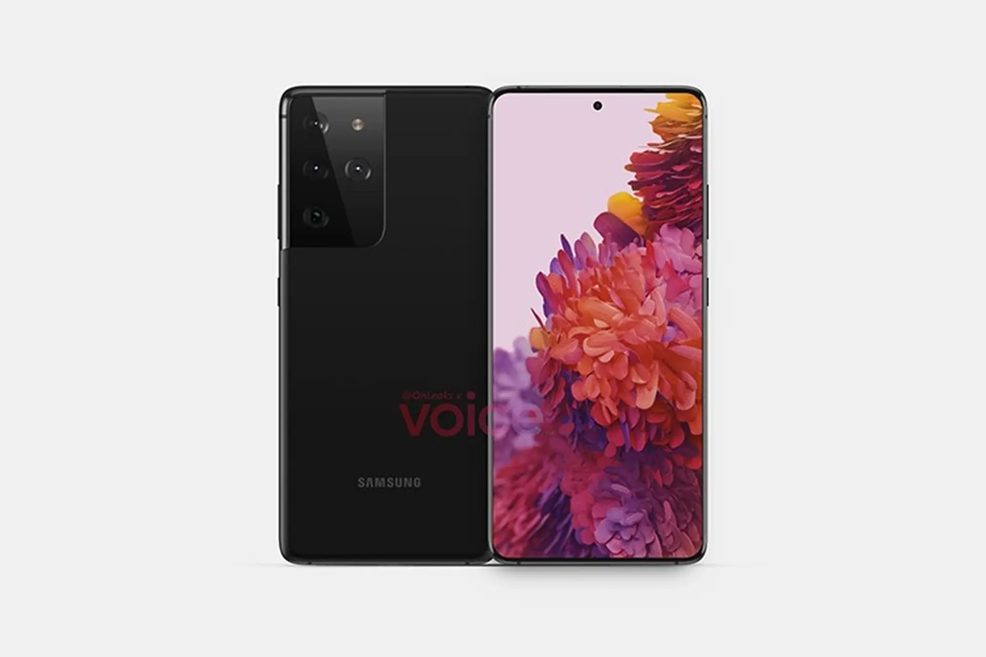 Samsung Galaxy S21 Ultra lộ ảnh render sắc nét với hệ thống 4 camera sau