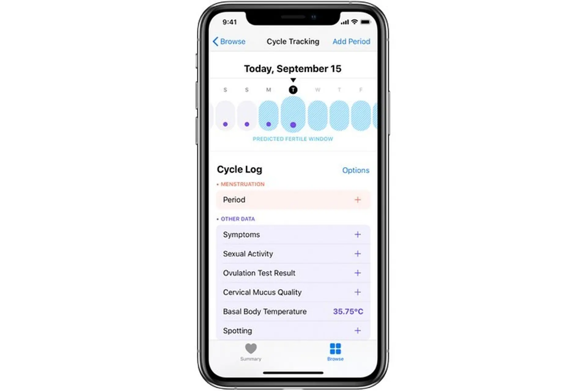 Theo dõi chu kỳ kinh nguyệt của bạn trong Sức khỏe trên iOS 14