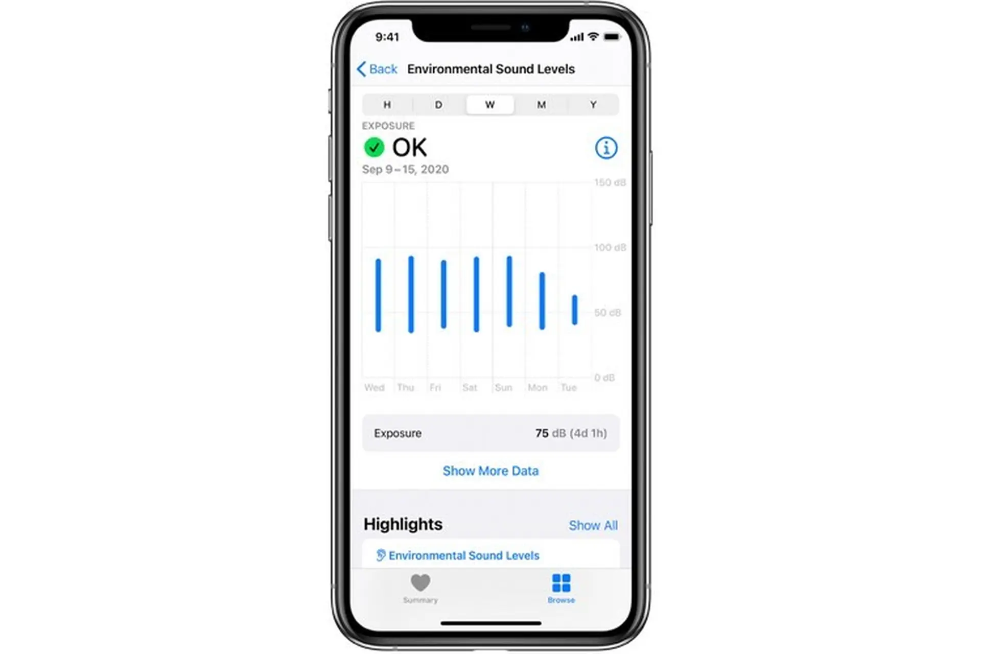 Theo dõi mức tiếp xúc âm thanh trong Sức khỏe trên iOS 14