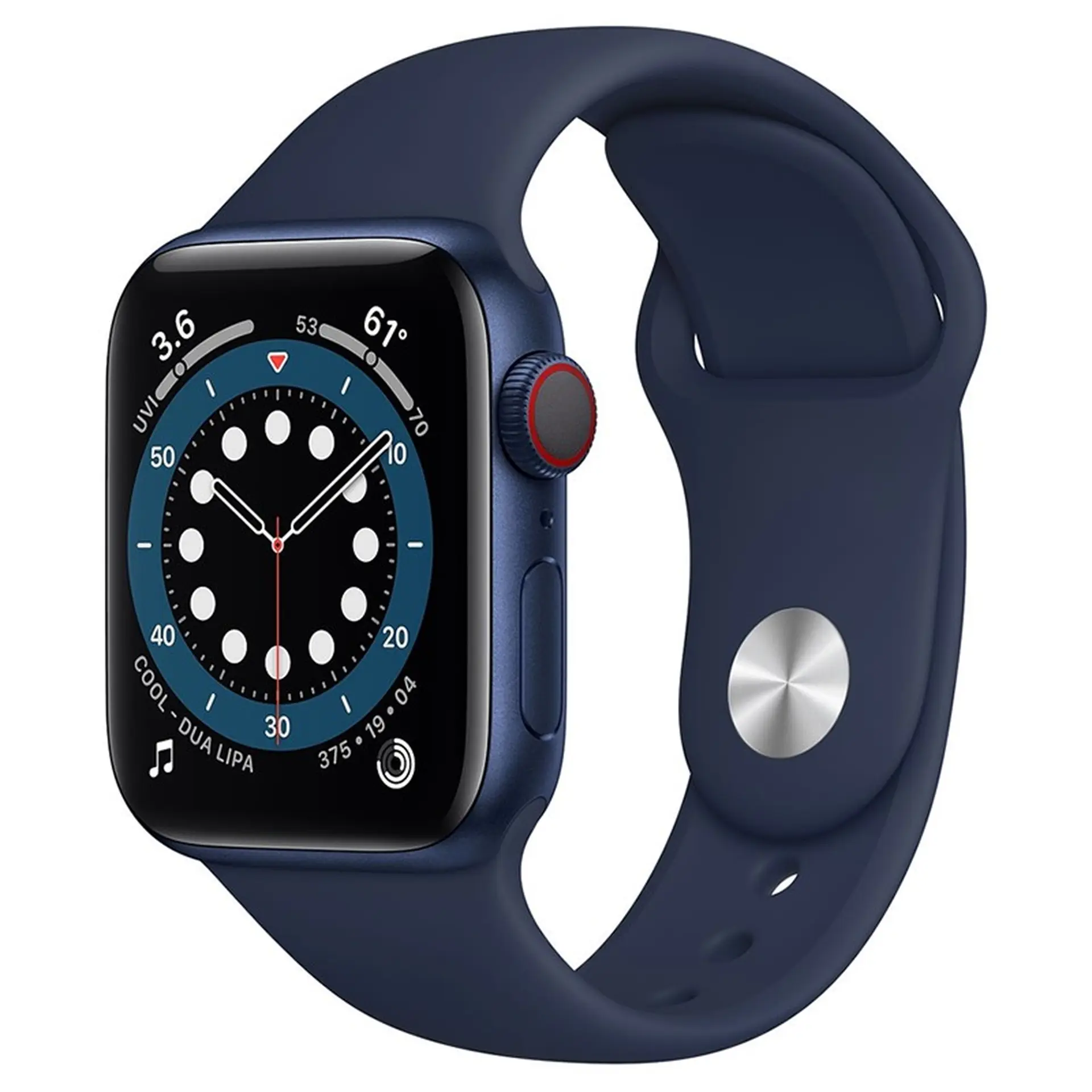 Apple Watch Series 6 GPS + Cellular 40mm viền nhôm dây cao su