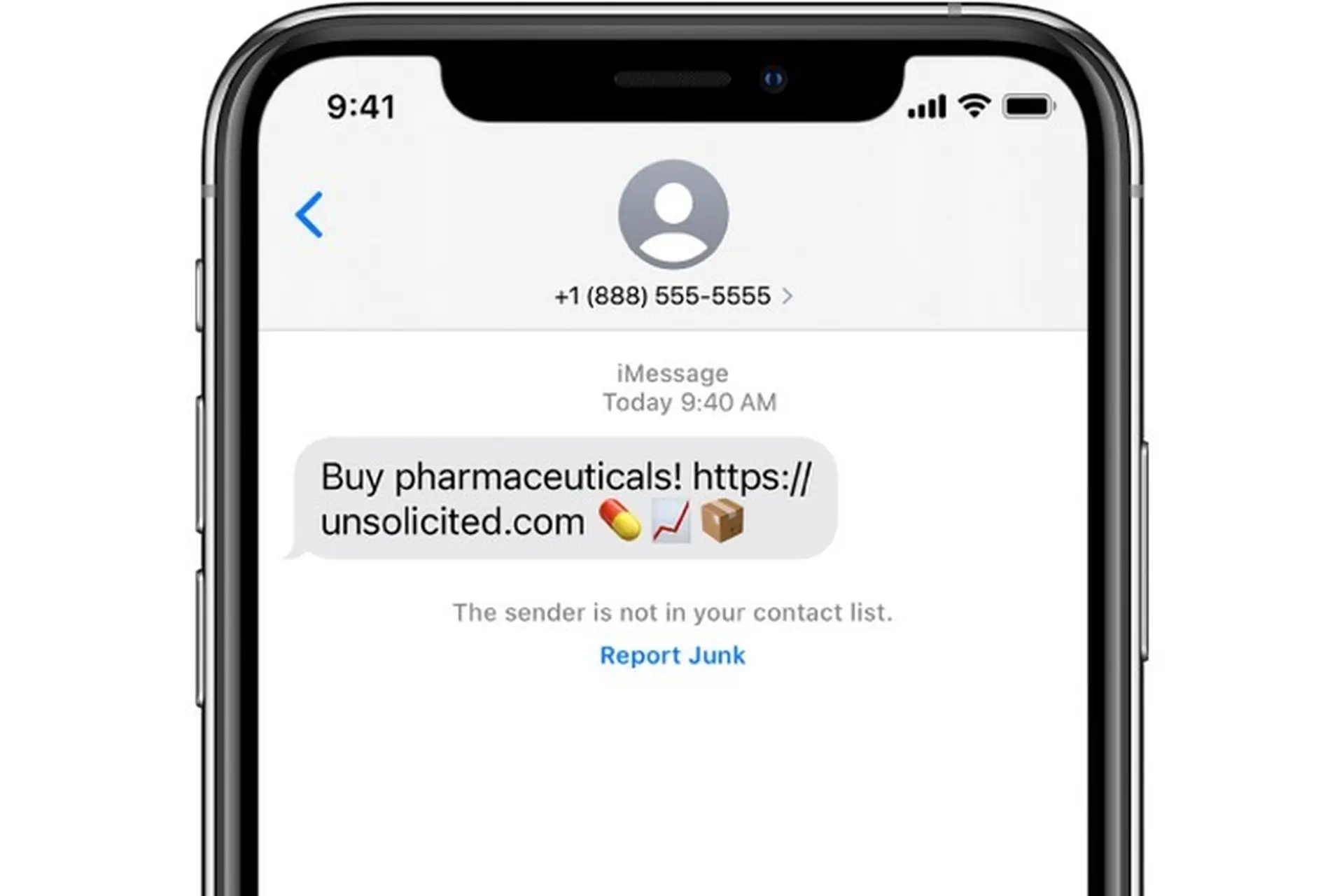 Chặn, lọc và báo cáo các tin nhắn trên iOS 14