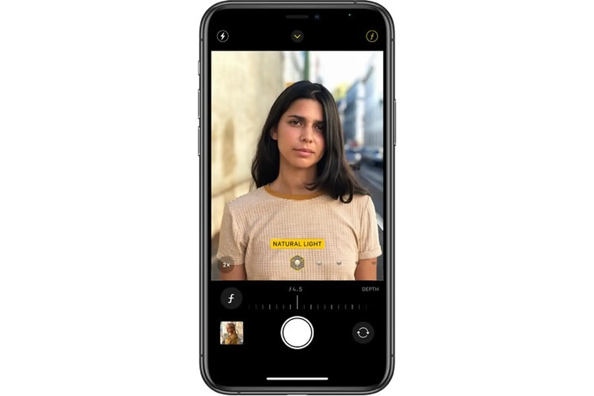 Chụp ảnh chế độ Chân dung bằng camera trên iOS 14