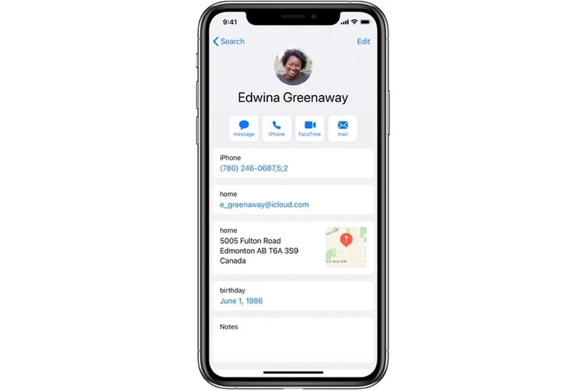 Sử dụng Danh bạ từ ứng dụng Điện thoại trên iOS 14