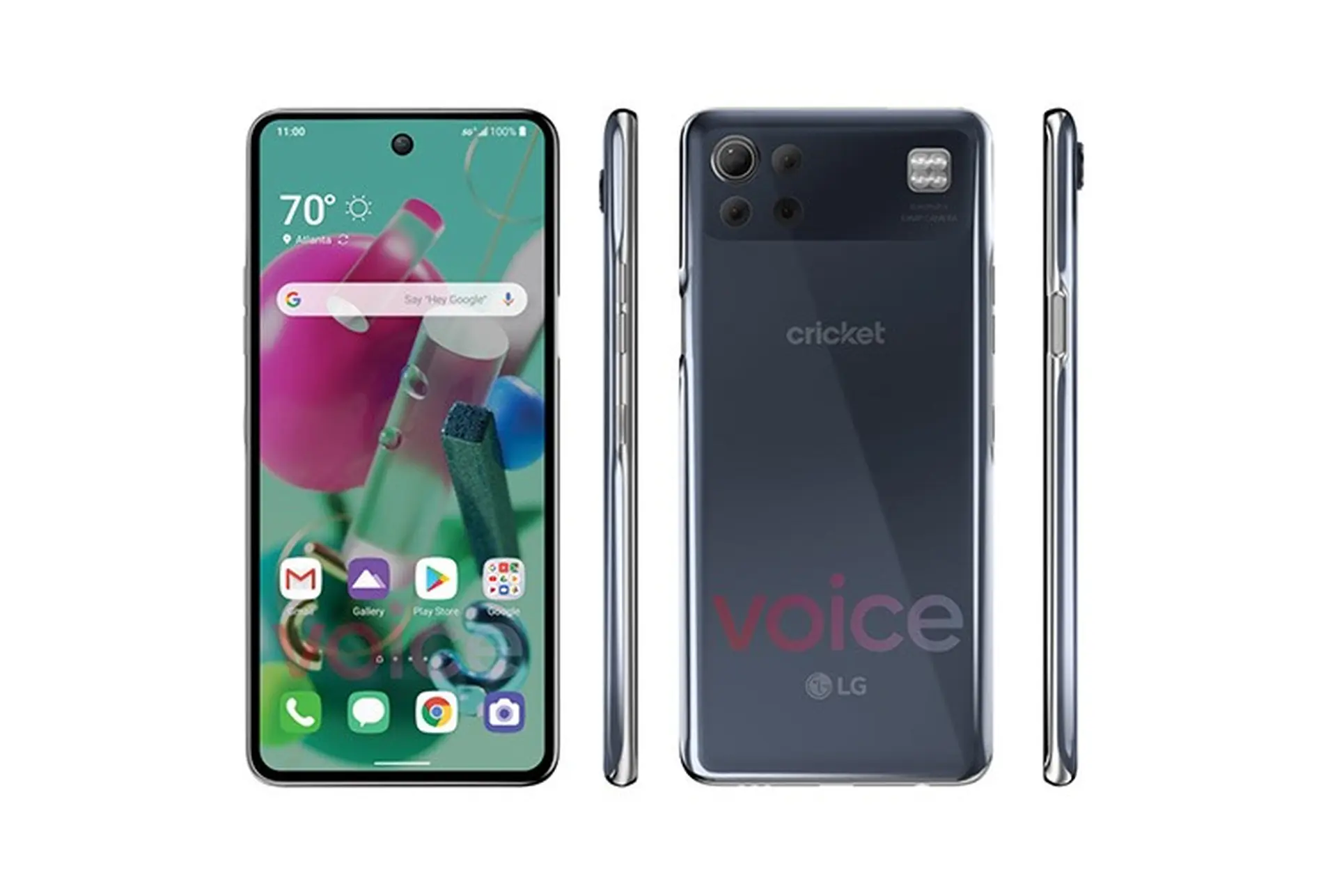 LG K92 5G lộ ảnh render với màn hình “đục lỗ”, 4 camera sau