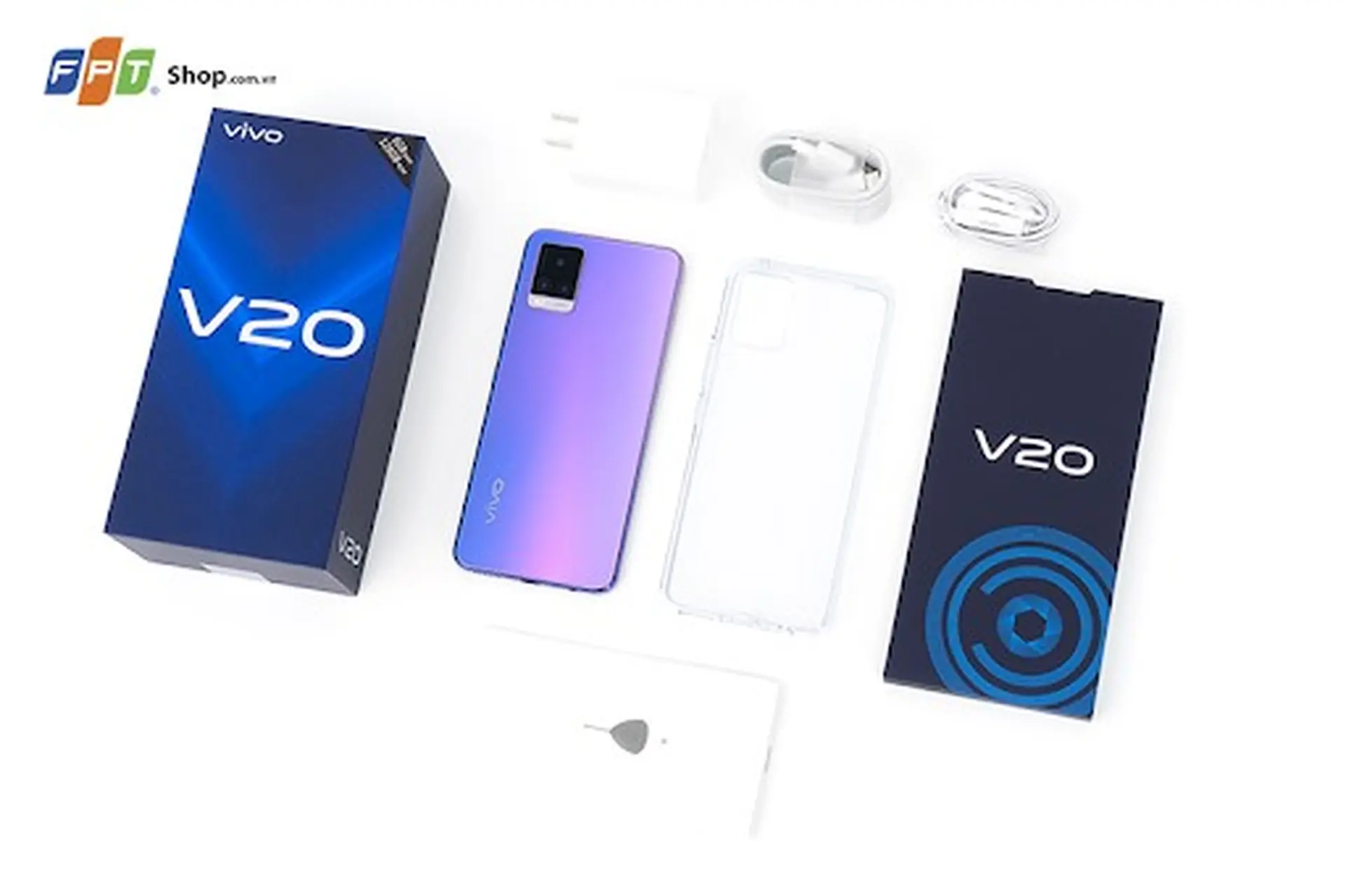 Đặt trước Vivo V20 tại FPT Shop nhận ngay 500.000 đồng và tai nghe TWS