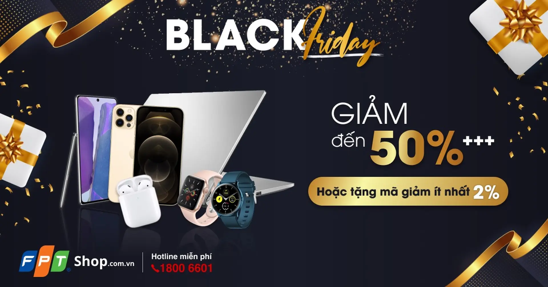 FPT Shop tung ưu đãi 'bùng nổ' dịp Black Friday