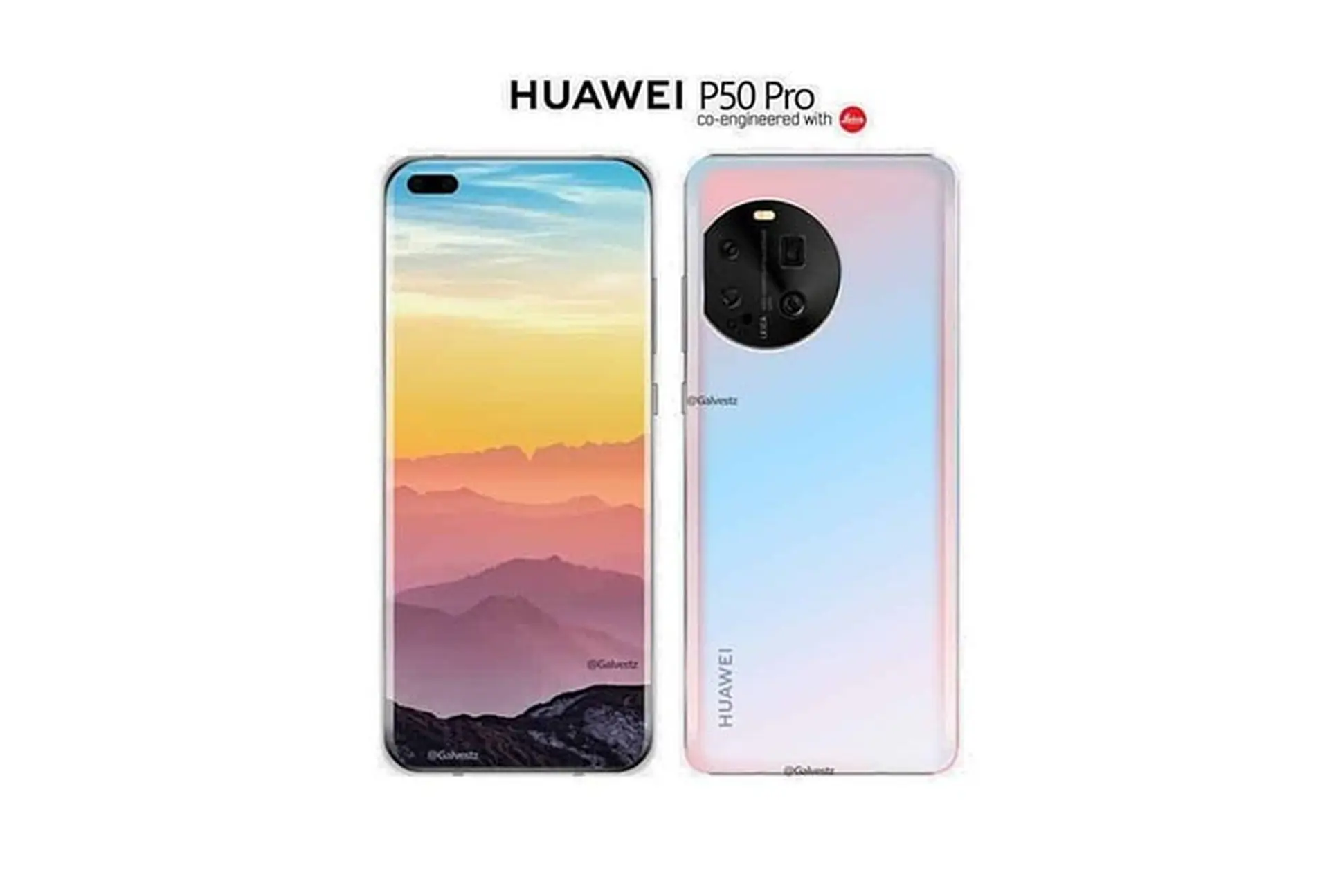 Rò rỉ hình ảnh đầu tiên của Huawei P50 Pro sắp ra mắt
