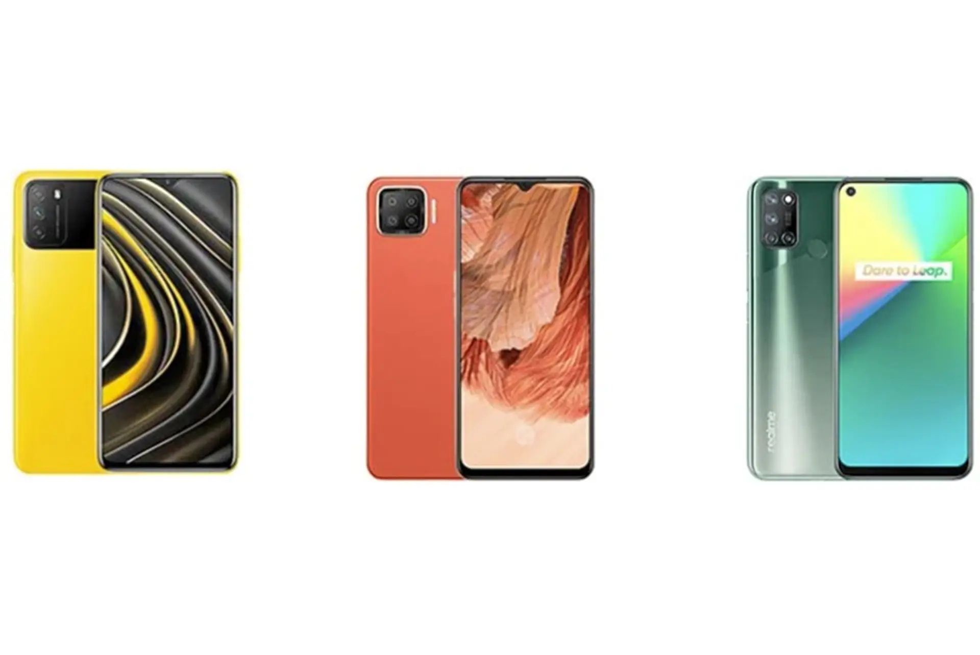So sánh Xiaomi POCO M3 với OPPO F17 và Realme 7i: Mèo nào cắn mỉu nào?