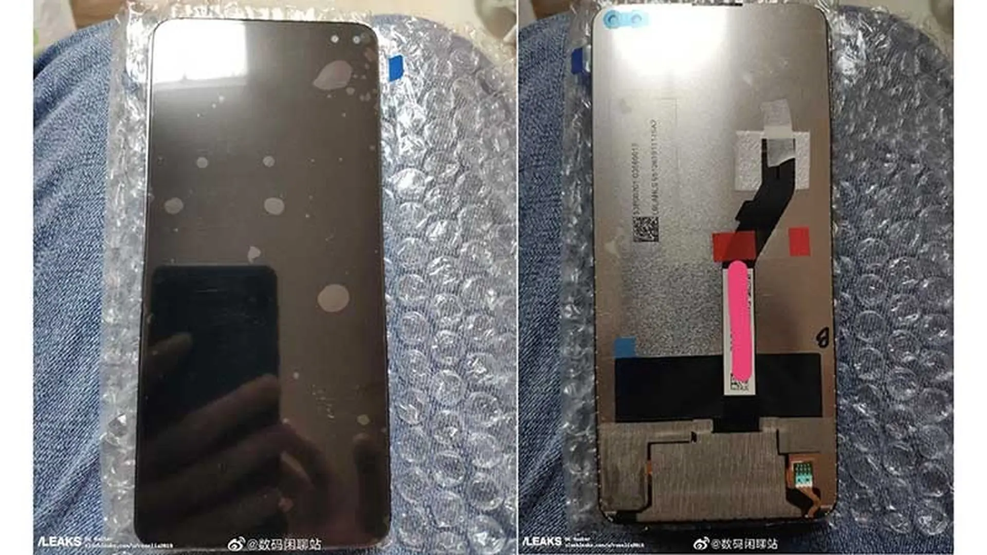Rò rỉ linh kiện màn hình của Xiaomi Mi 10 cho thấy thiết lập camera kép đục lỗ