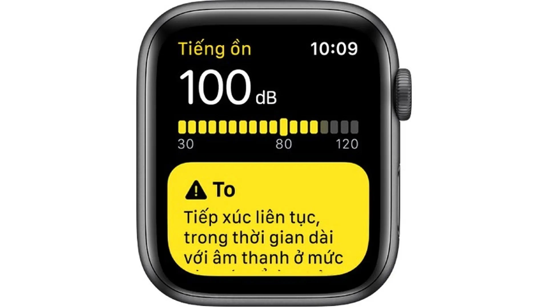 Đo mức tiếng ồn trên watchOS 6