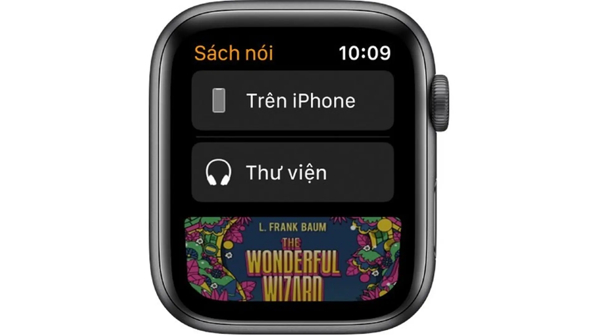 Phát sách nói trên watchOS 6