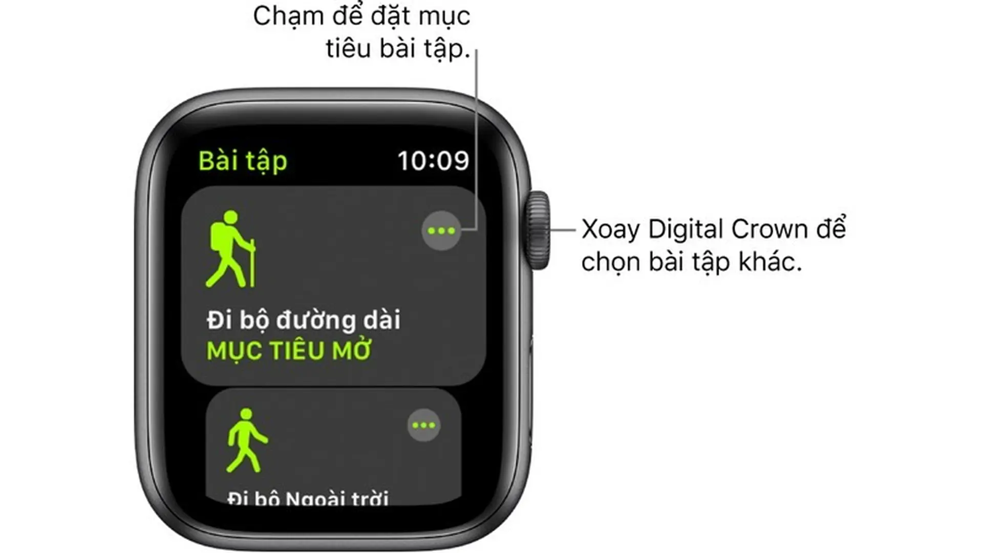 Kết thúc và xem lại bài tập của bạn trên watchOS 6