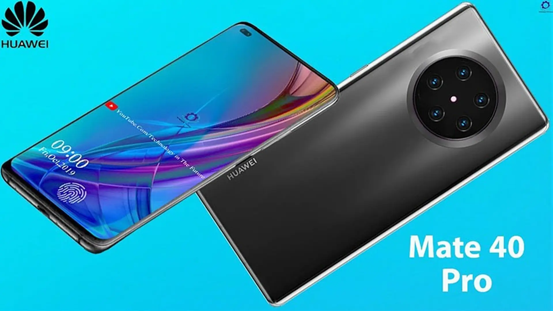 Bằng sáng chế mới của Huawei cho thấy Mate P40 Pro sẽ có 5 camera sau