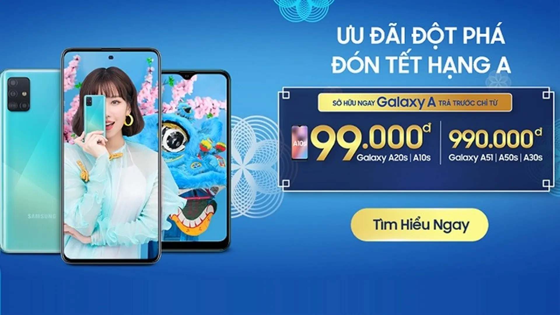 Samsung tung ưu đãi Tết siêu hấp dẫn cho dòng Galaxy A