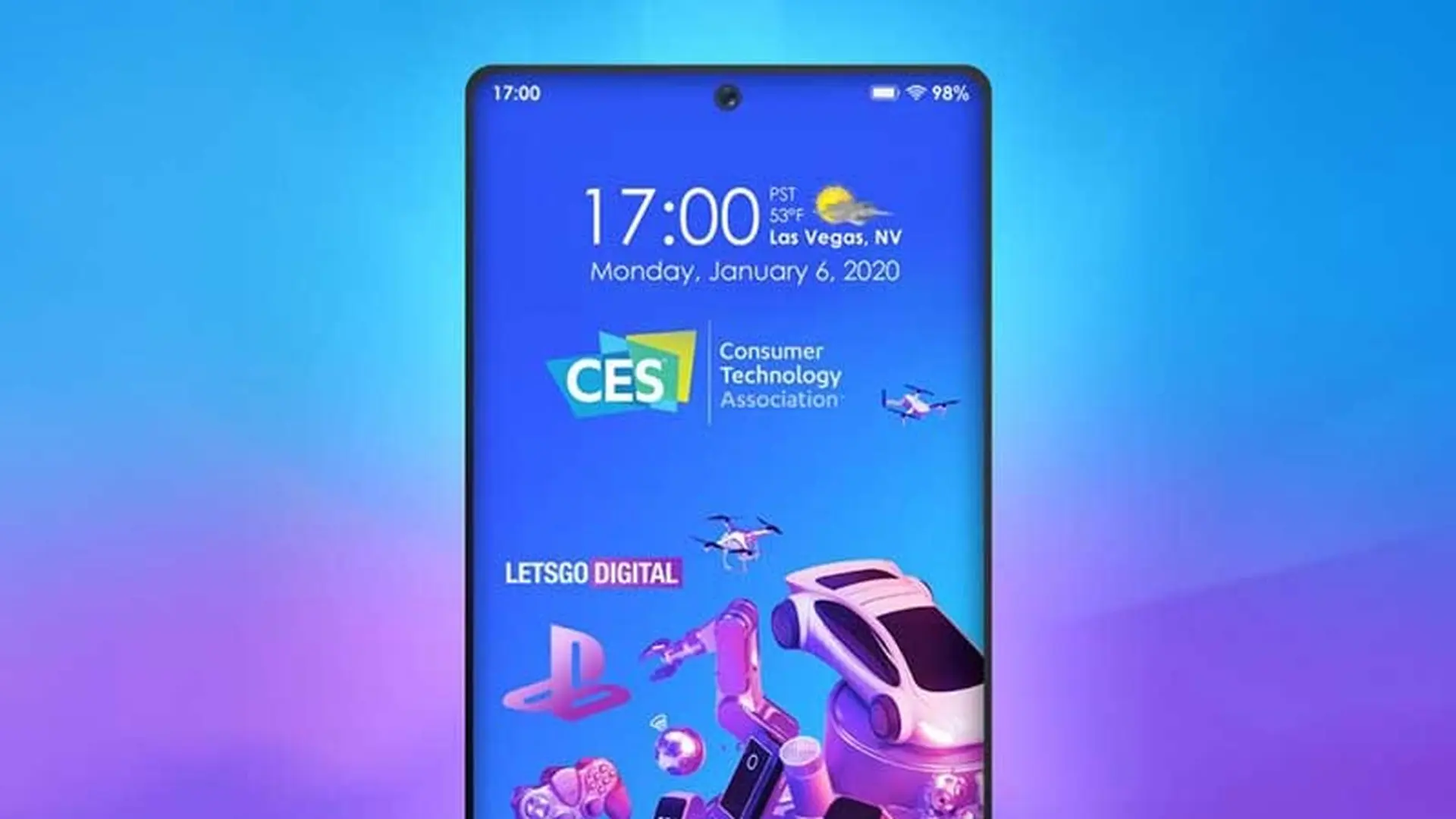 Hội nghị Sony CES 2020 diễn ra vào ngày 6 tháng 1 năm 2020