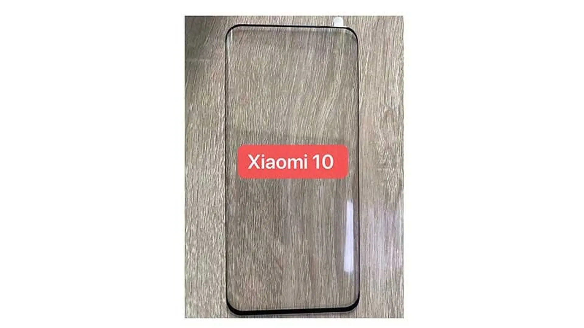 Rò rỉ phụ kiện bảo vệ màn hình Xiaomi Mi 10