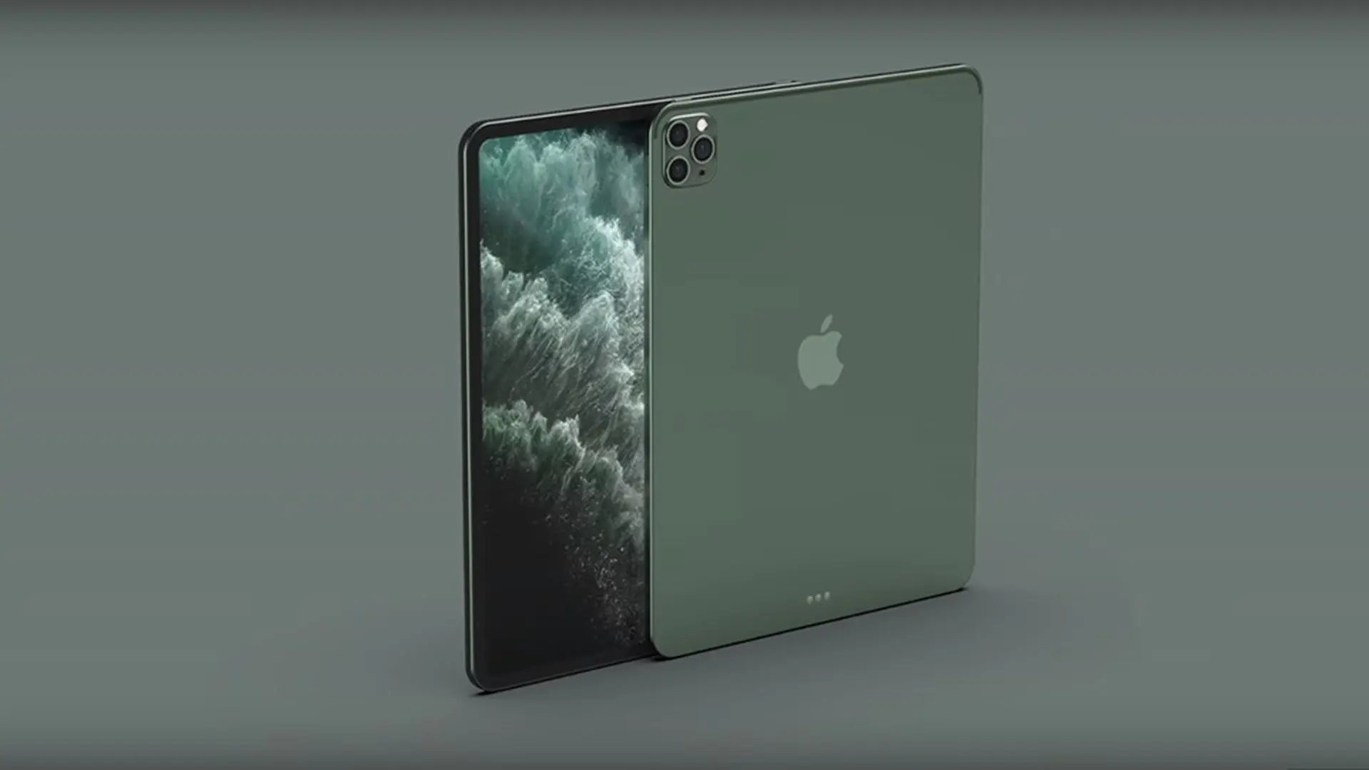 Sẽ ra sao nếu iPad Pro 2020 có màu Midnight Green?