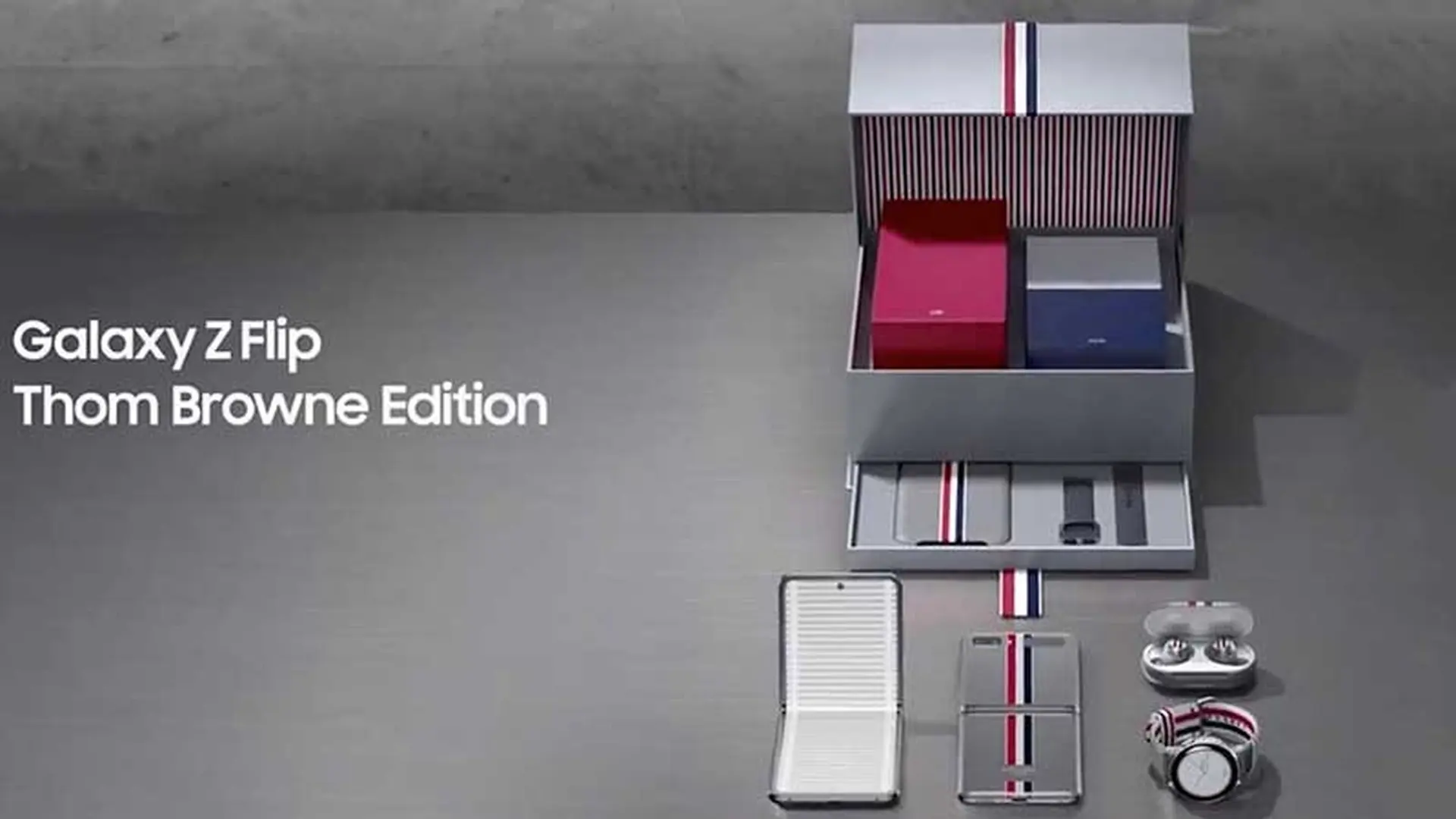 Phiên bản Samsung Galaxy Z Flip Thom Browne bị rò rỉ