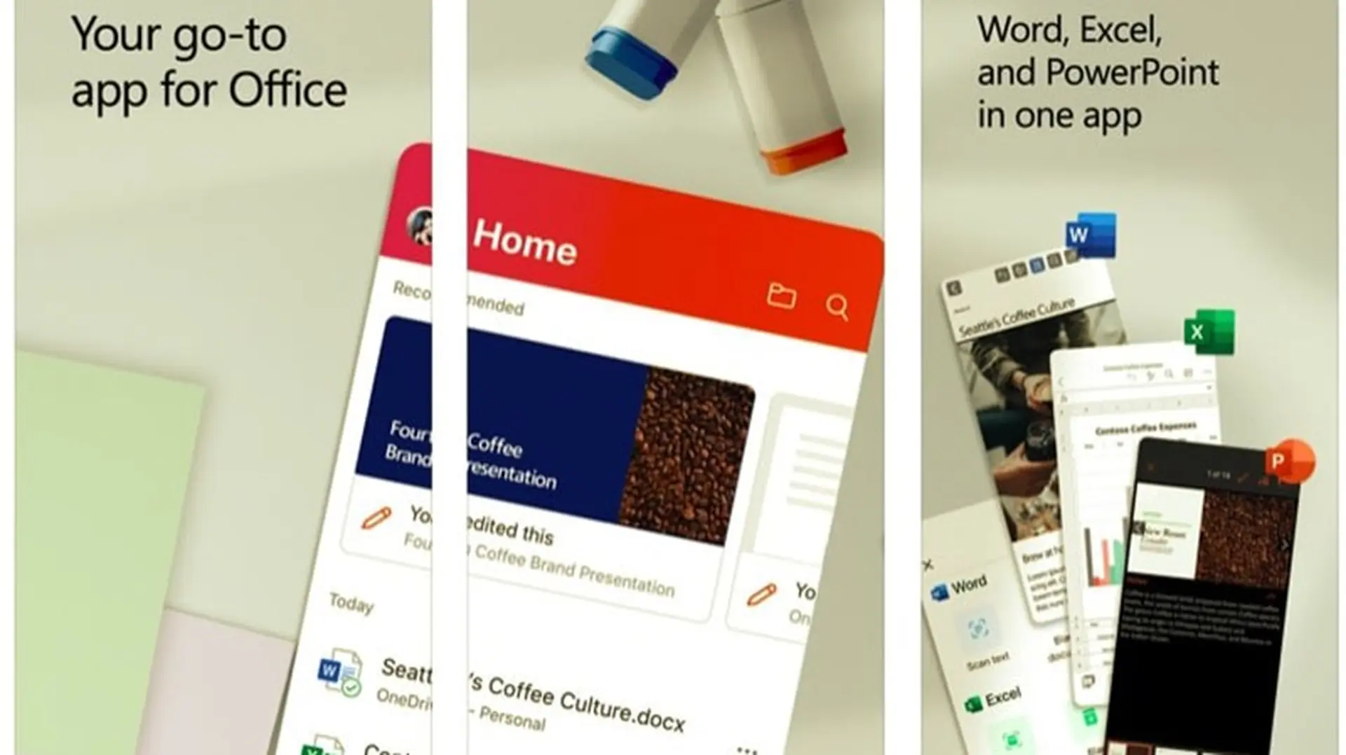 Ứng dụng Microsoft Office được phát hành cho iPhone, kết hợp Word, Excel và PowerPoint