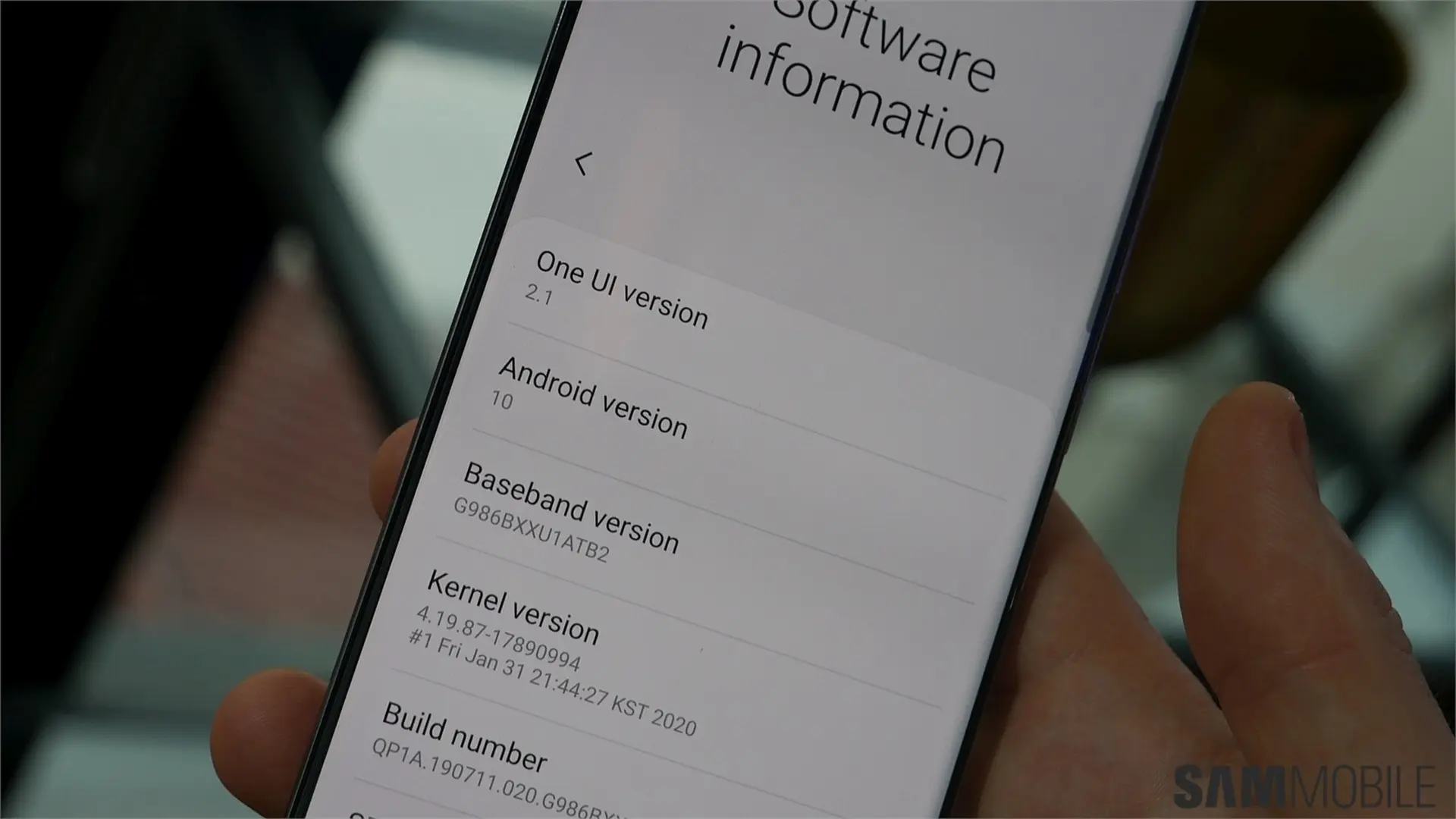 Samsung bổ sung tùy chọn Screen Zoom trong phiên bản One UI 2.1