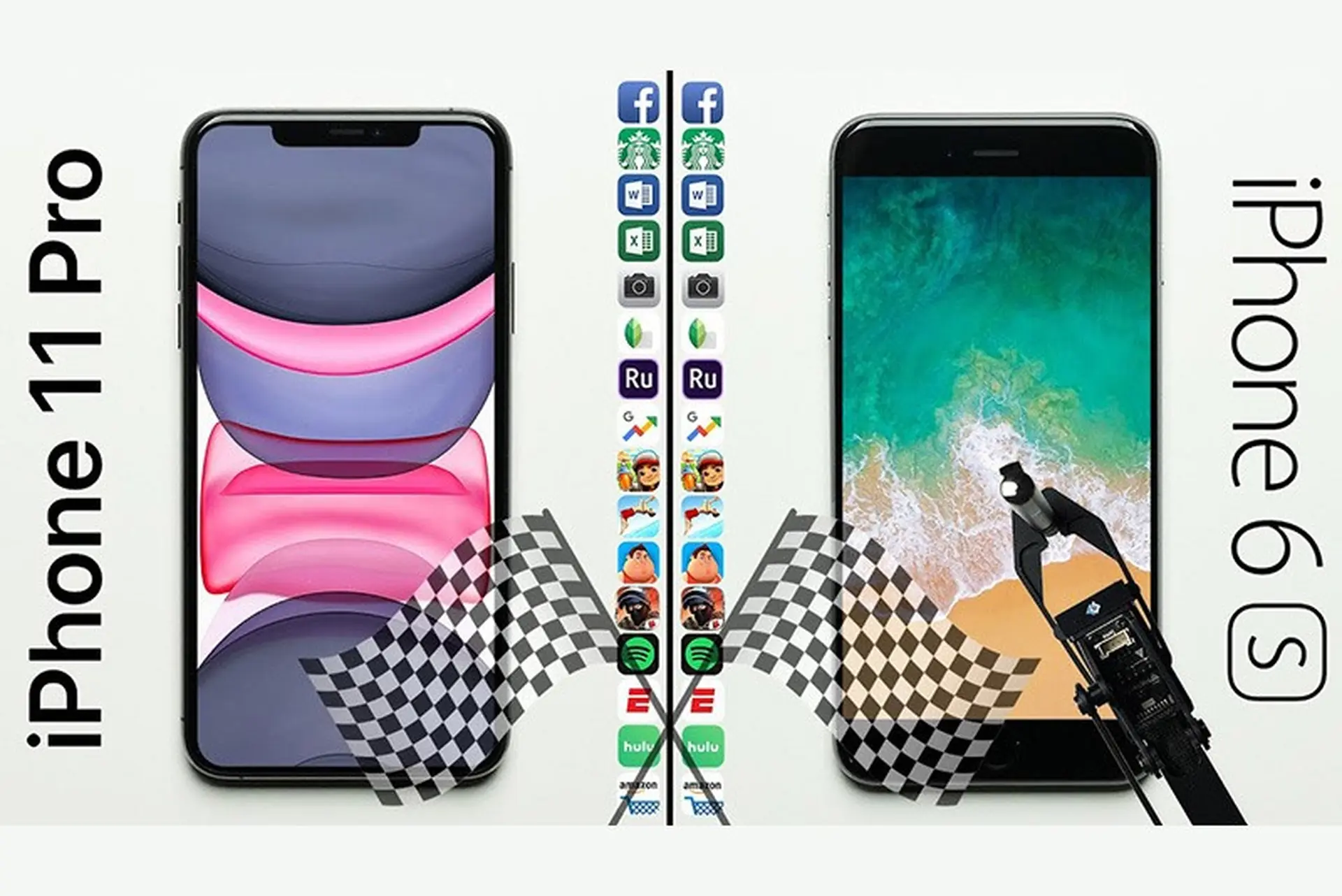 Sẽ thế nào khi so sánh tốc độ Apple iPhone 11 Pro Max và iPhone 6s Plus?