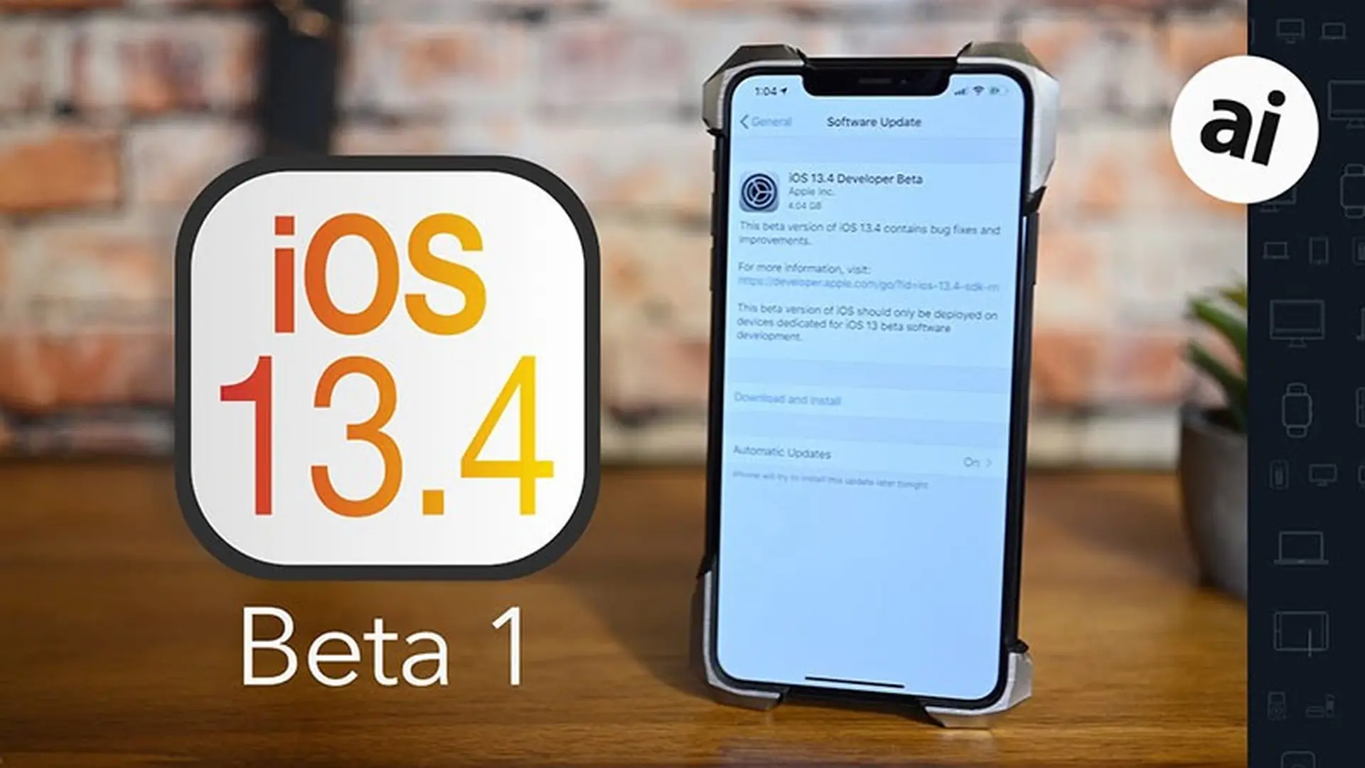 Mọi thay đổi, tính năng mới có trong bản cập nhật iOS 13.4 beta