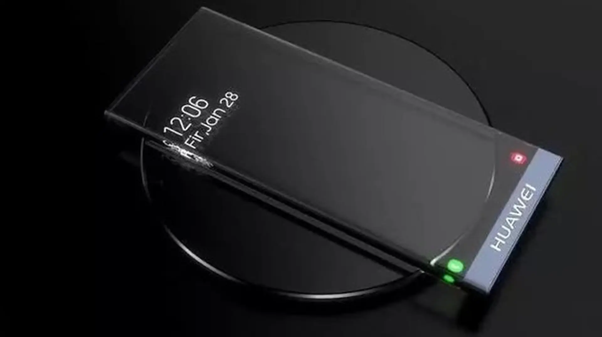 Huawei Mate 40 xuất hiện trong concept kính trong suốt