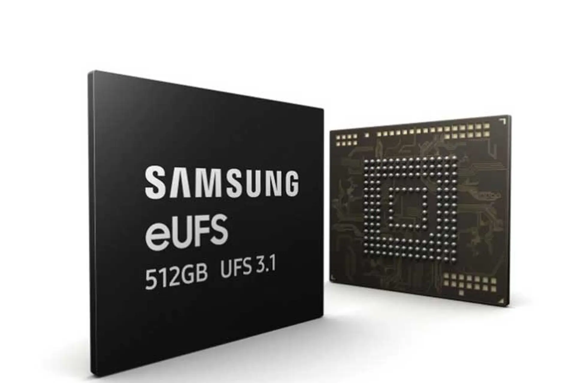 Samsung bắt đầu sản xuất hàng loạt chip lưu trữ 512GB eUFS 3.1