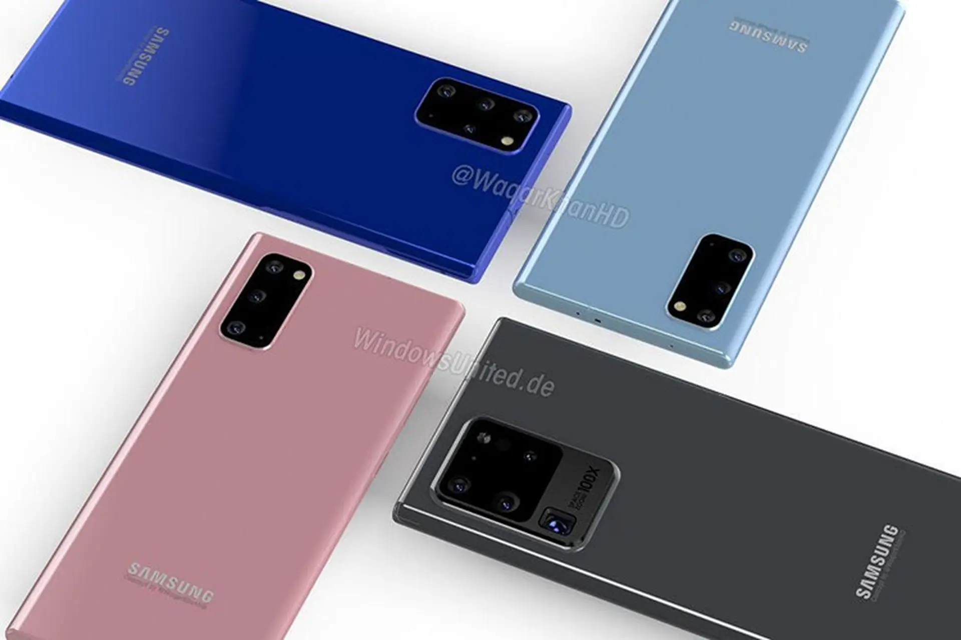 Vẻ đẹp của Galaxy Note 20, Note 20+ và Note 20 Ultra trong bộ ảnh concept chi tiết nhất