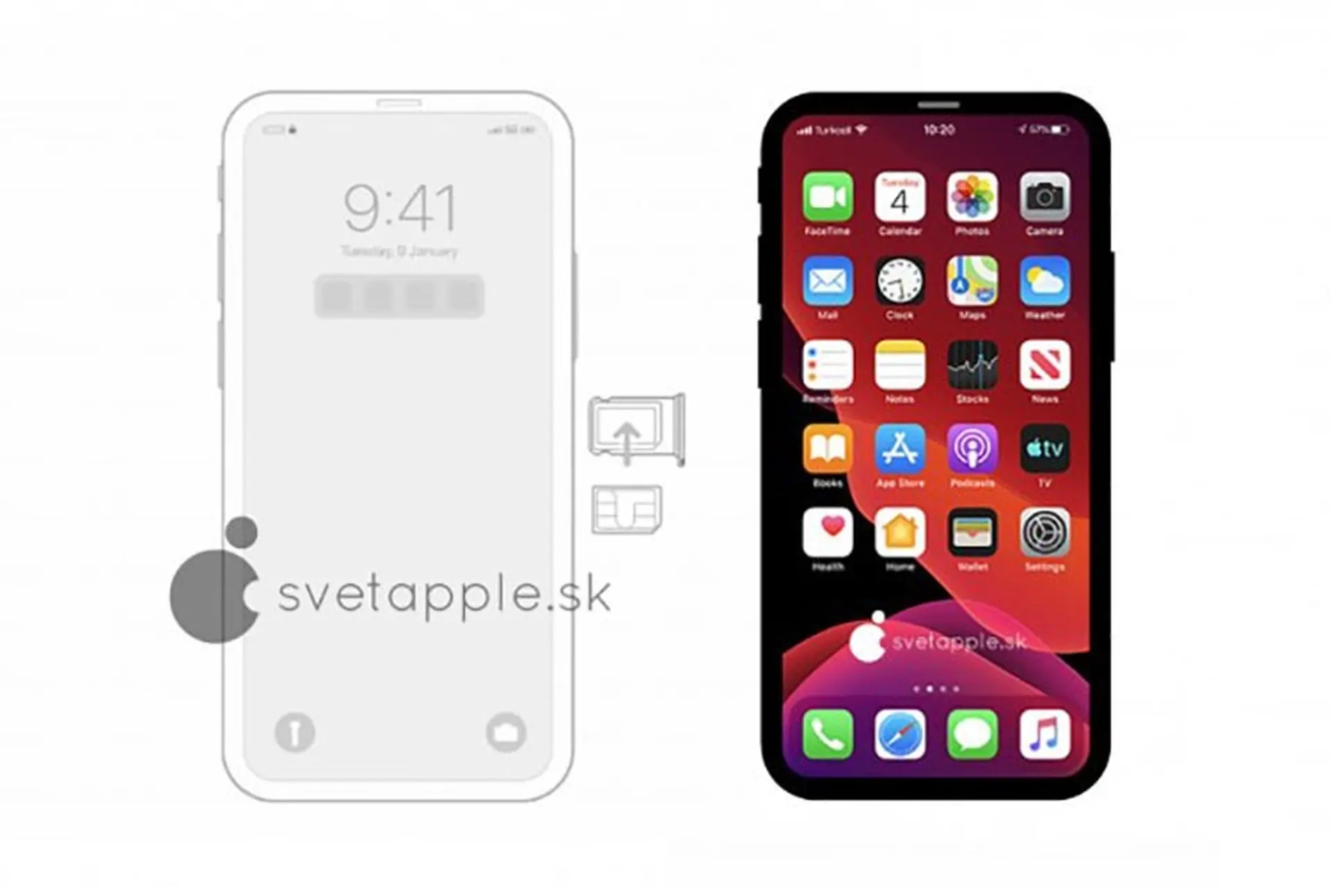 Apple sẽ ra mắt một chiếc iPhone 12 Pro với thiết kế không notch?