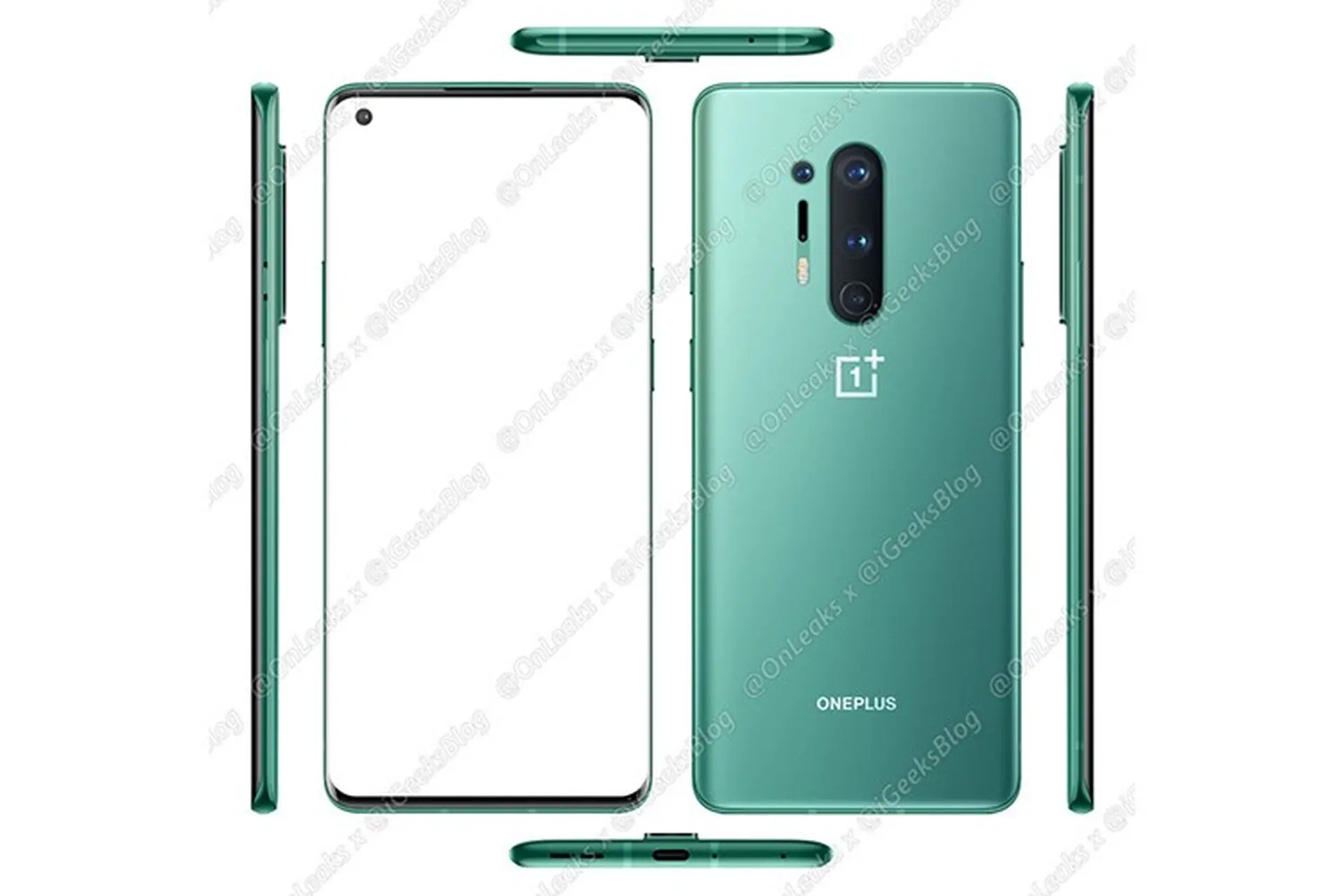 Rò rỉ ảnh render OnePlus 8 Pro trước ngày ra mắt