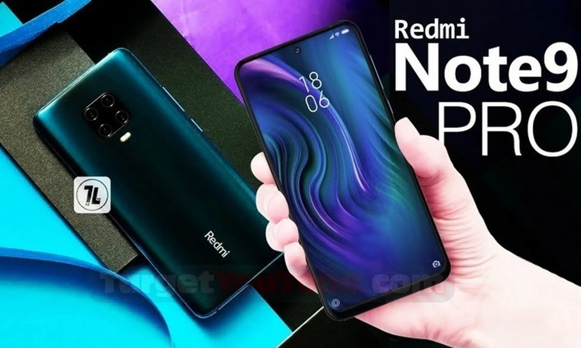 Xuất hiện Concept Redmi Note 9 Pro với màn hình “nốt ruồi” và cụm camera hình vuông