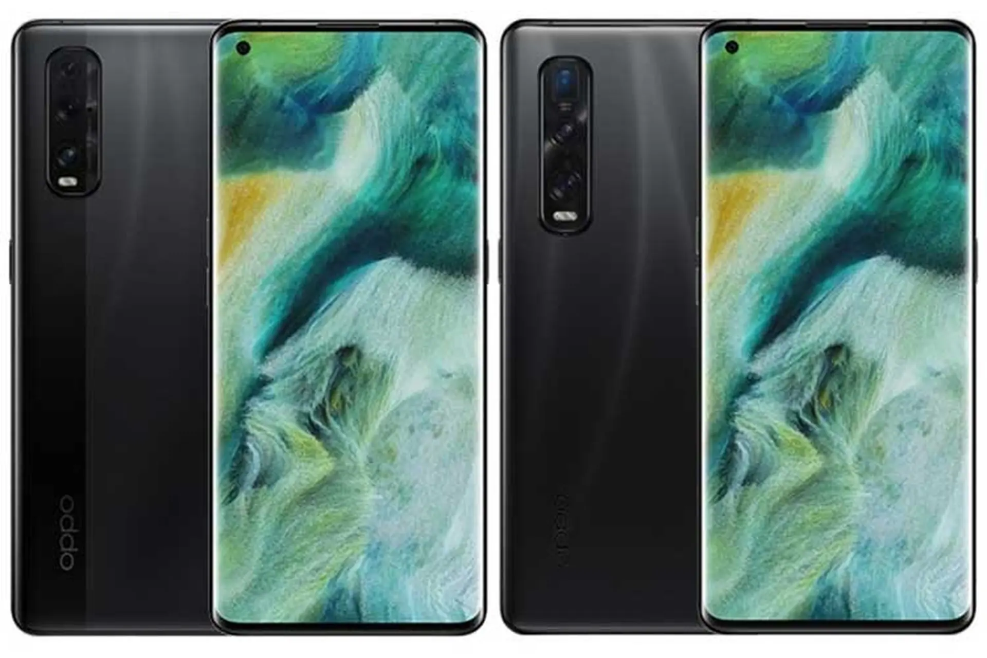 Hình ảnh cho thấy sự khác biệt giữa OPPO Find X2 và Find X2 Pro