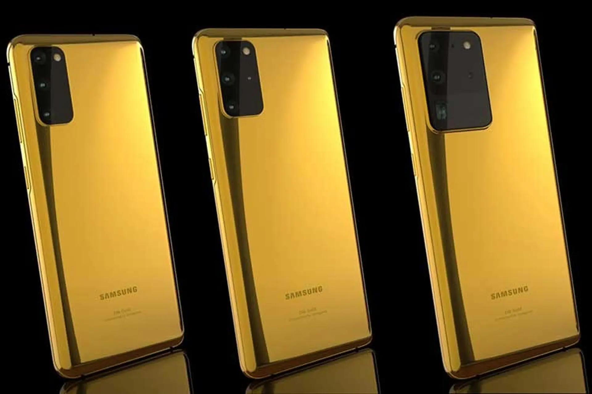Loạt Samsung Galaxy S20 có phiên bản vàng 24K với giá từ 100 triệu