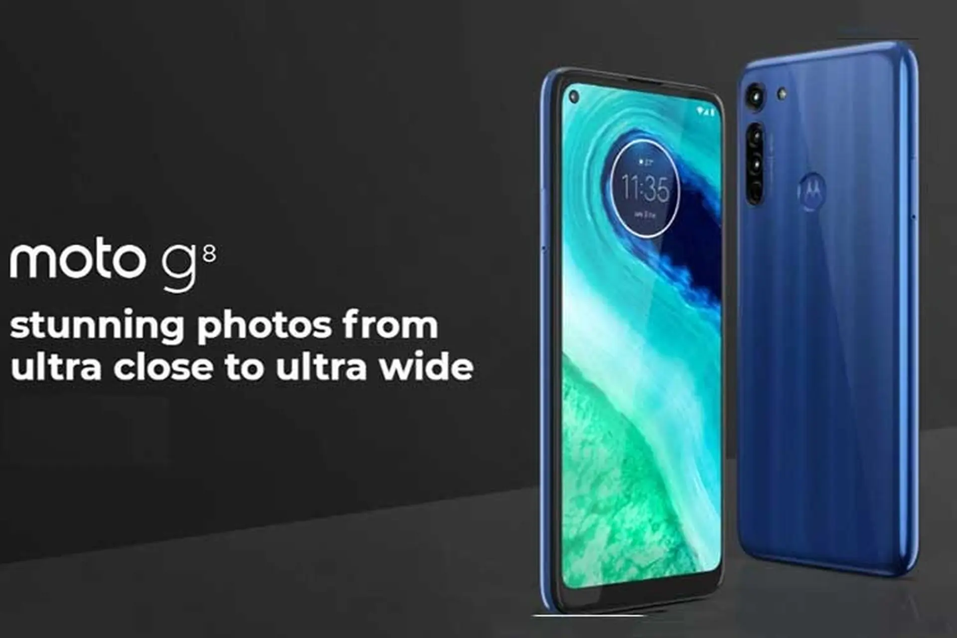 Moto G8 ra mắt với màn hình đục lỗ, 3 camera sau và chip Snapdragon