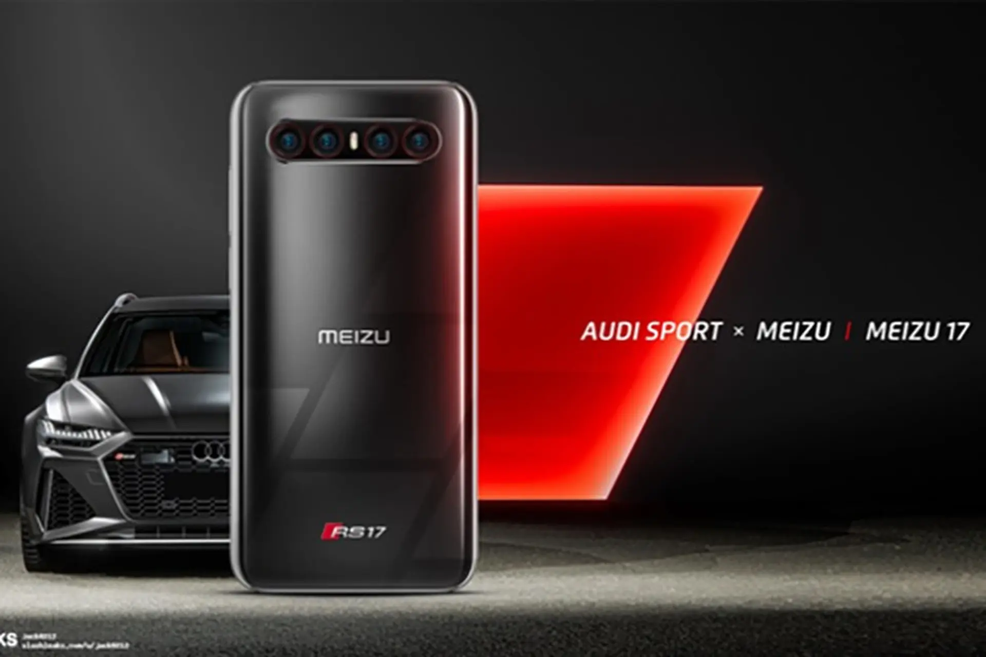 Meizu 17 phiên bản đặc biệt của Audi lộ ảnh với thiết kế ấn tượng