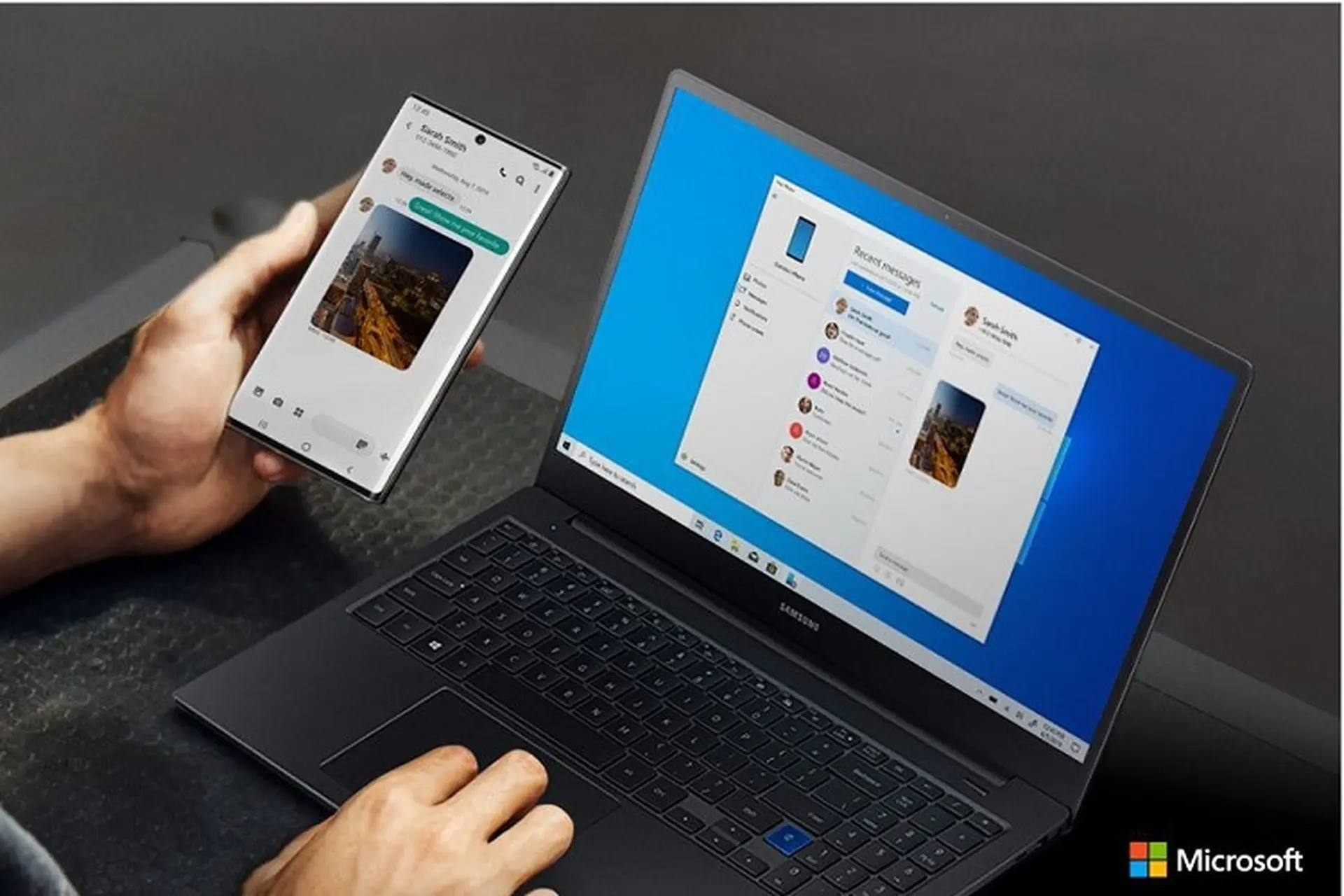 Thiết bị Samsung được cập nhật tính năng chuyển file không dây với Windows 10