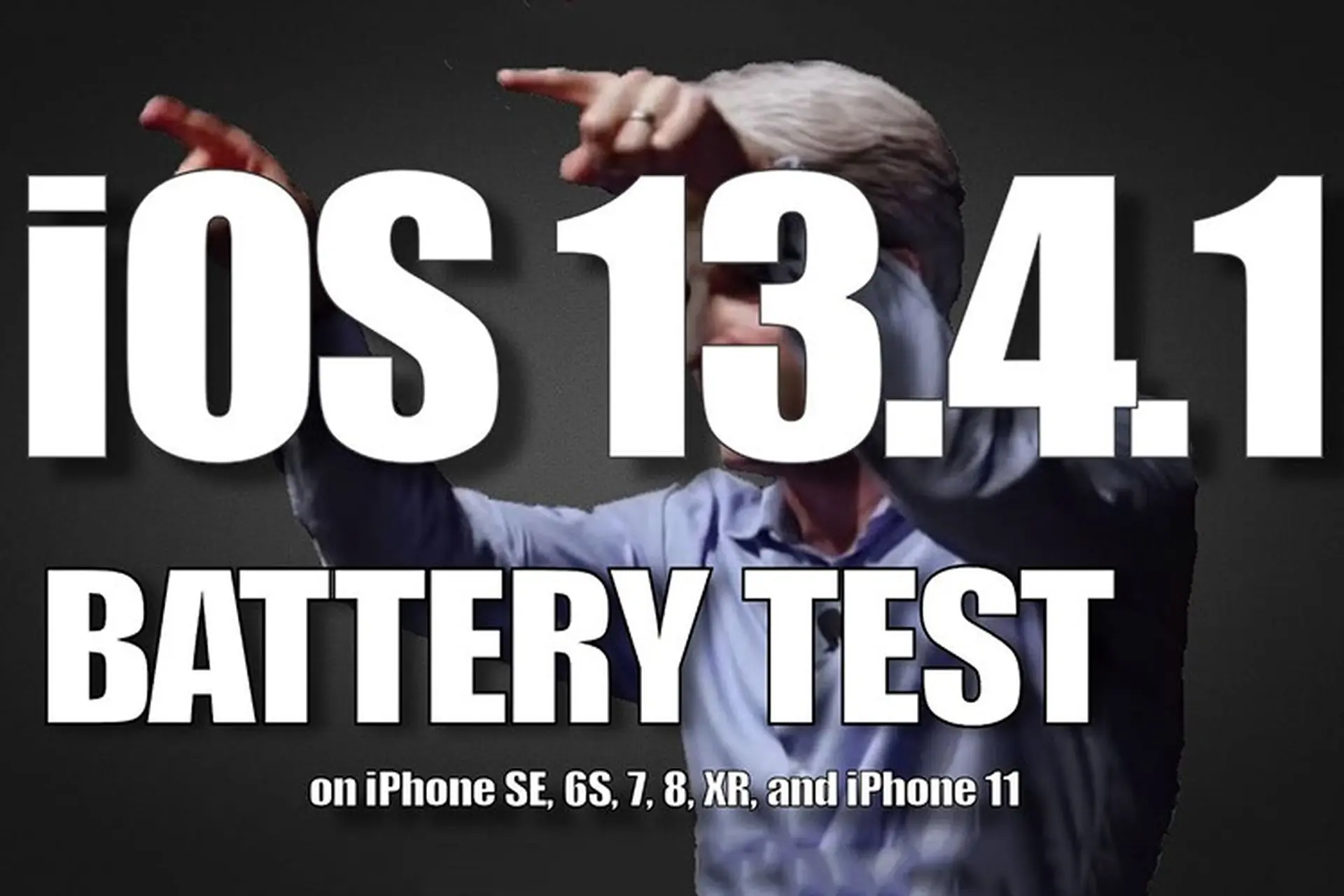 Đọ thời lượng pin iOS 13.4.1 với iOS 13.4 và iOS 13.3.1