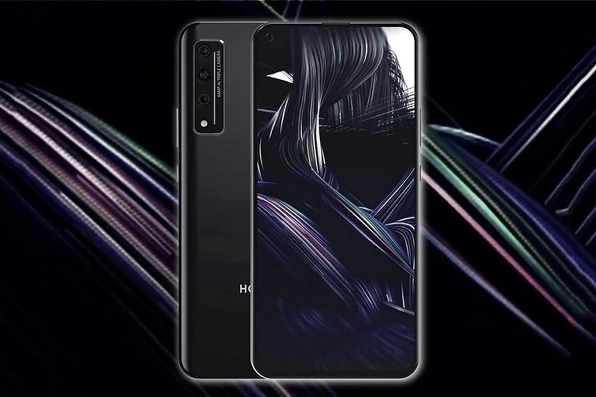 Rò rỉ ảnh render Honor 10X Pro cho thấy màn hình đục lỗ và camera 64MP