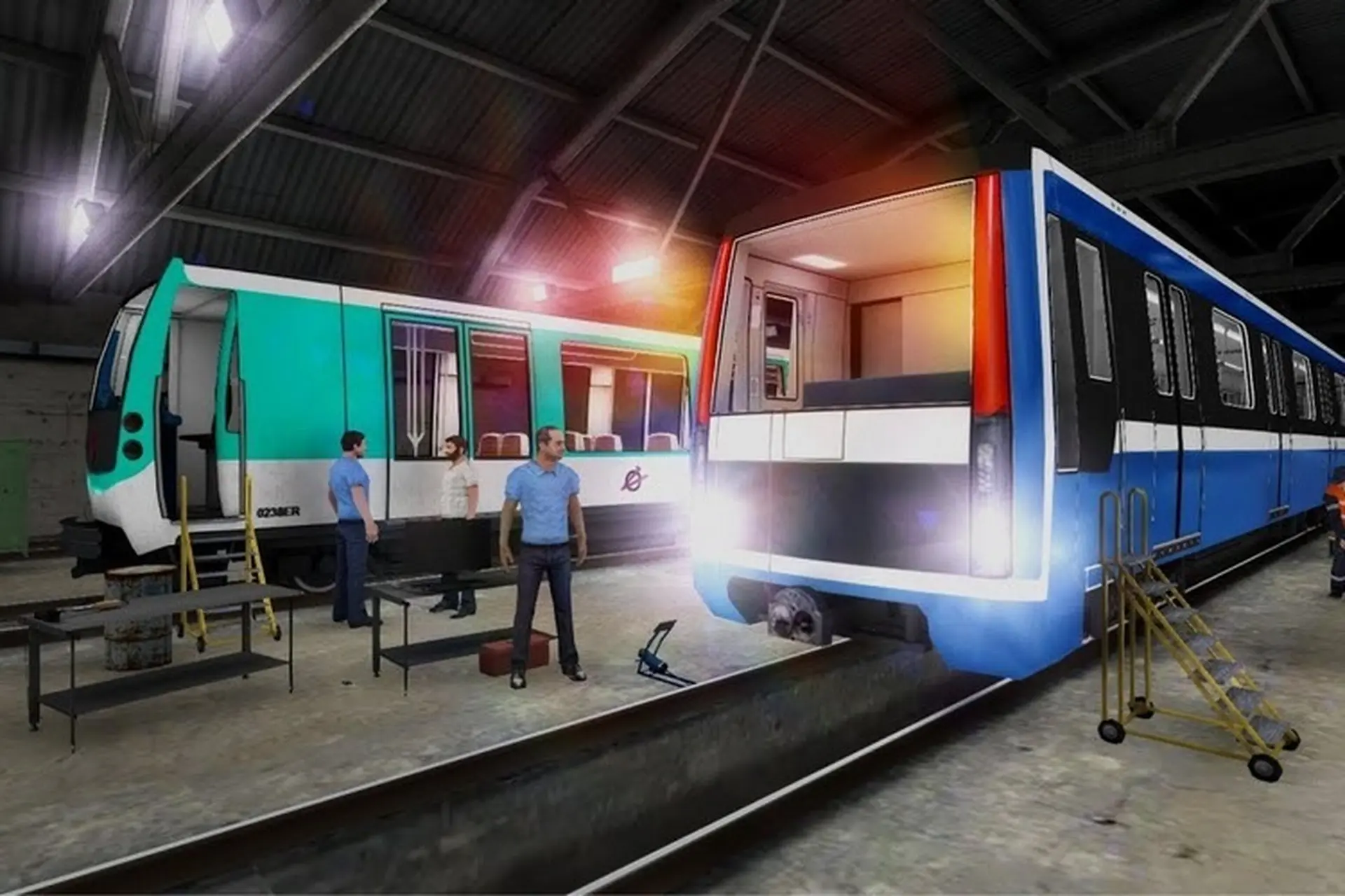 Tải miễn phí game mô phỏng tàu điện ngầm Subway Simulator 3D dành cho PC