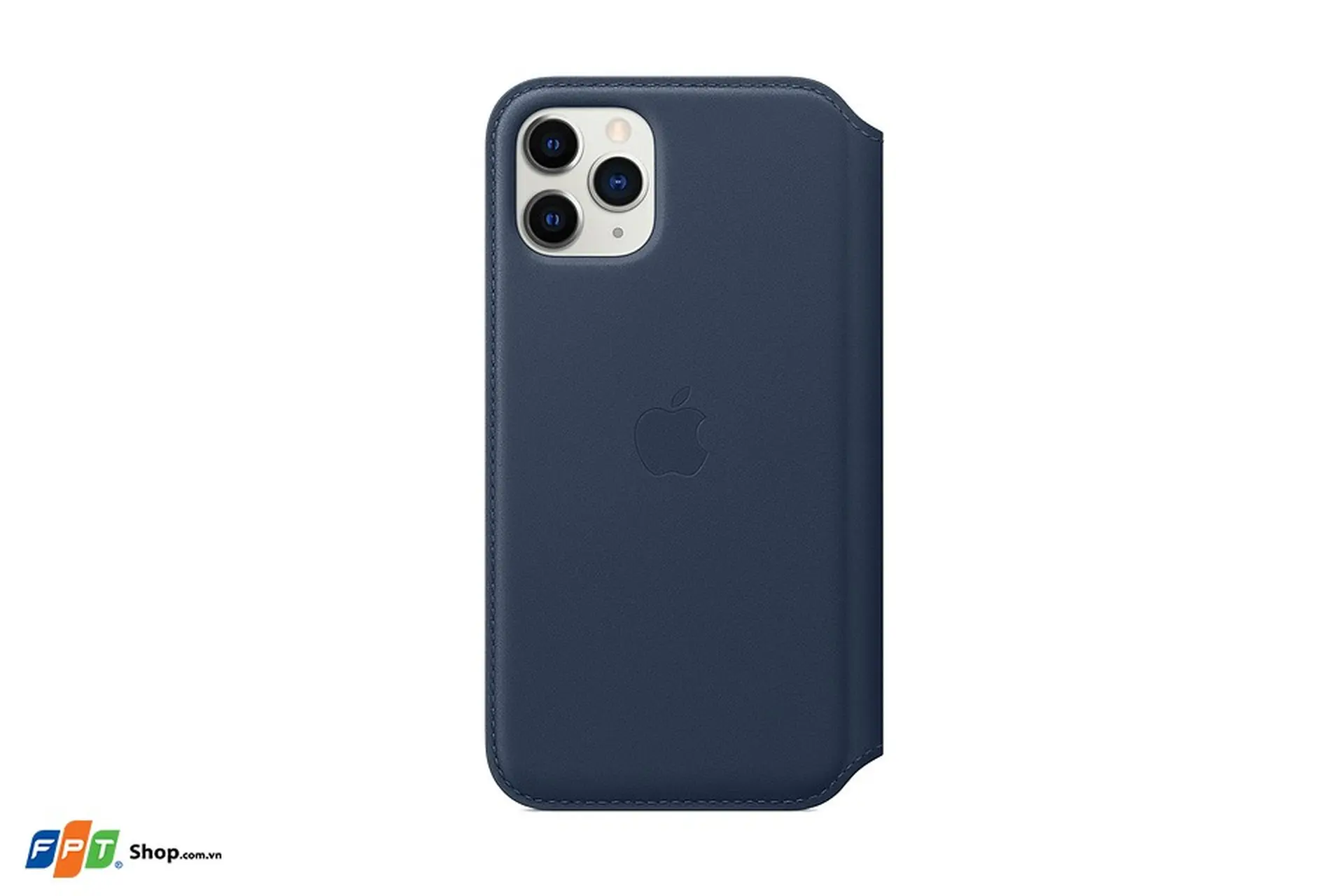 Bao da iPhone 11 Pro Leather Folio Deep Sea Blue