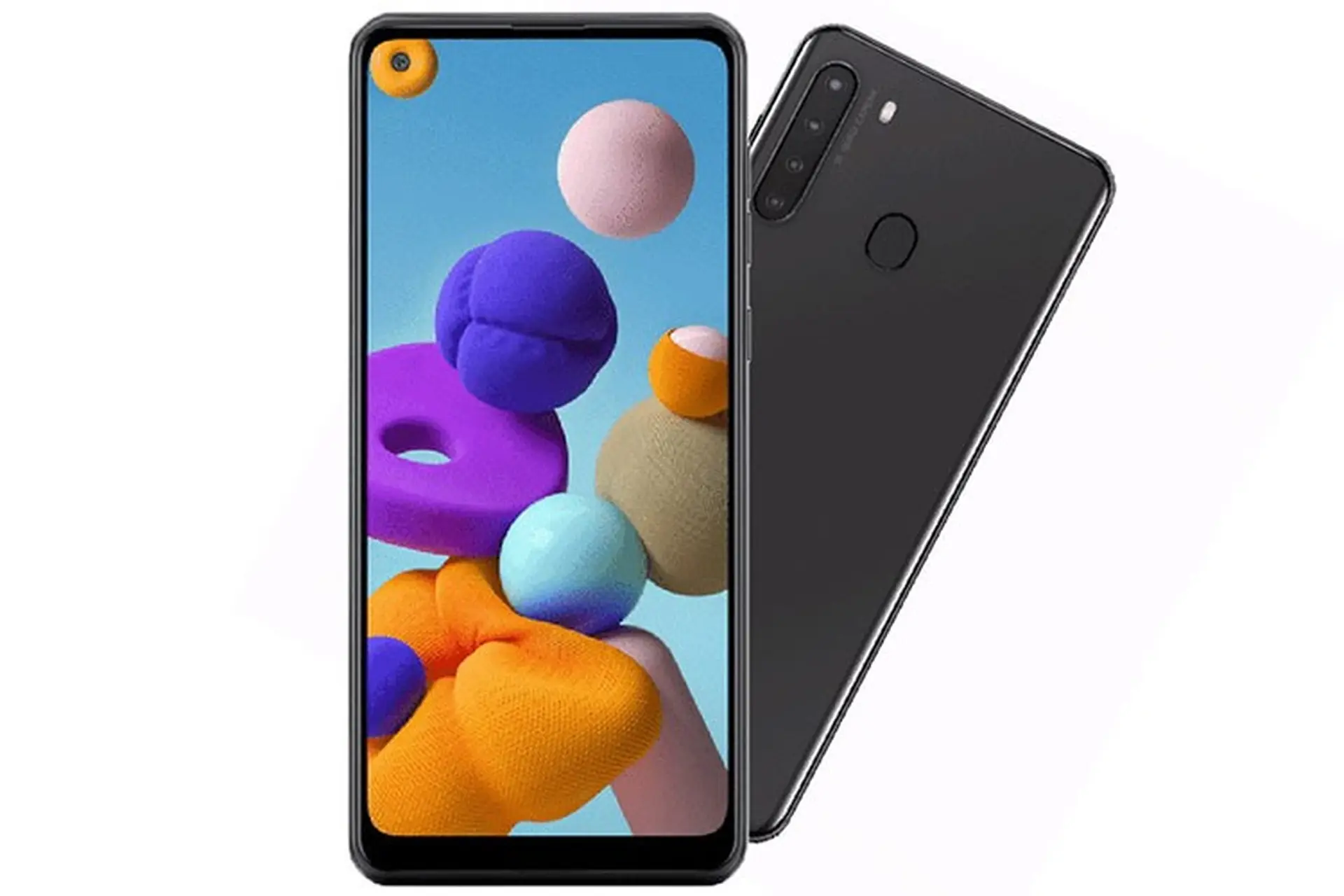 Samsung Galaxy A21 lộ ảnh render 360 độ, xác nhận có màn hình “đục lỗ”, 4 camera sau