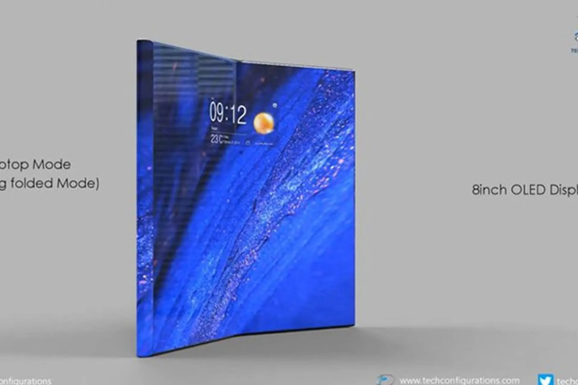 Xuất hiện concept Sony Xperia XZ5 Fold: Chiếc smartphone gập có thể vượt mặt Galaxy Fold