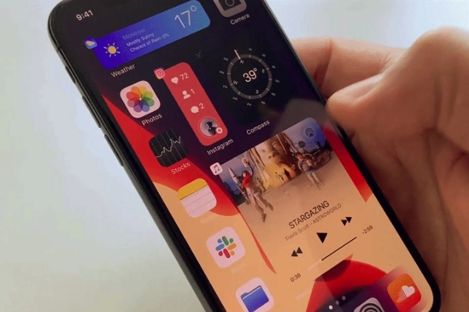 Concept iOS 14 này cho thấy các widget trông như thế nào trên màn hình chính